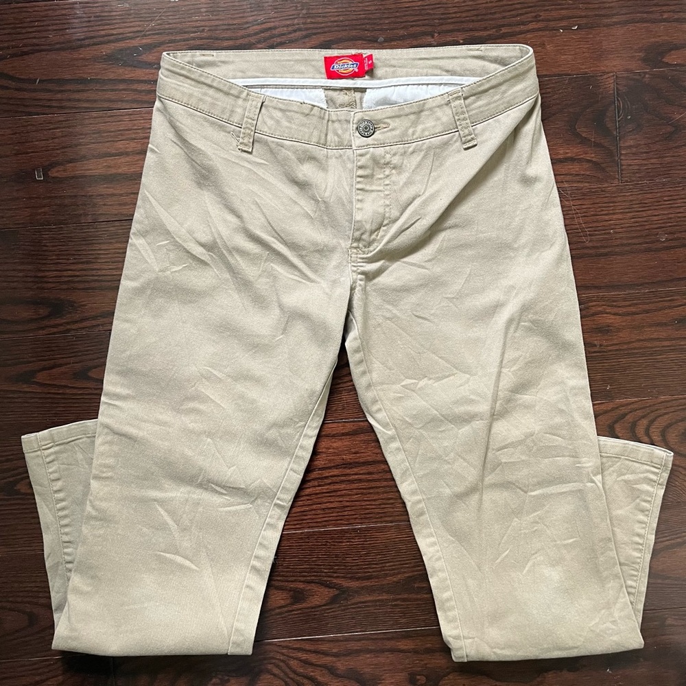 y2k ‘00s Dickies low-rise chino capris pants